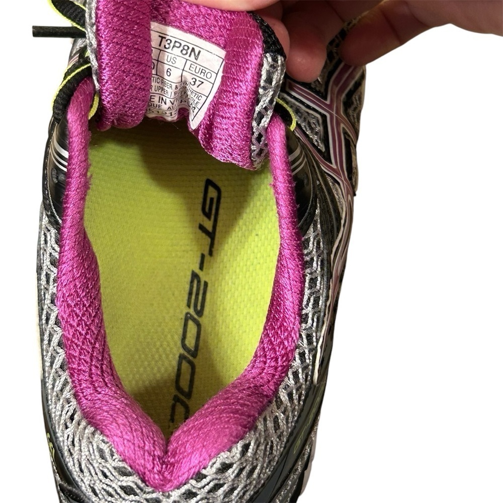 Asics GT-2000 Guidance Line Women's Size 6 Gel Fluid Ride Sneaker Tennis Shoe - Picture 8 of 12